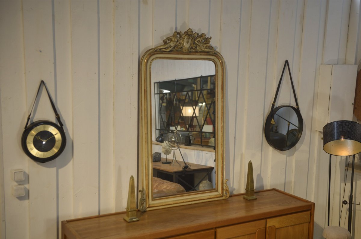 Miroir Louis Philippe XIXème-photo-3