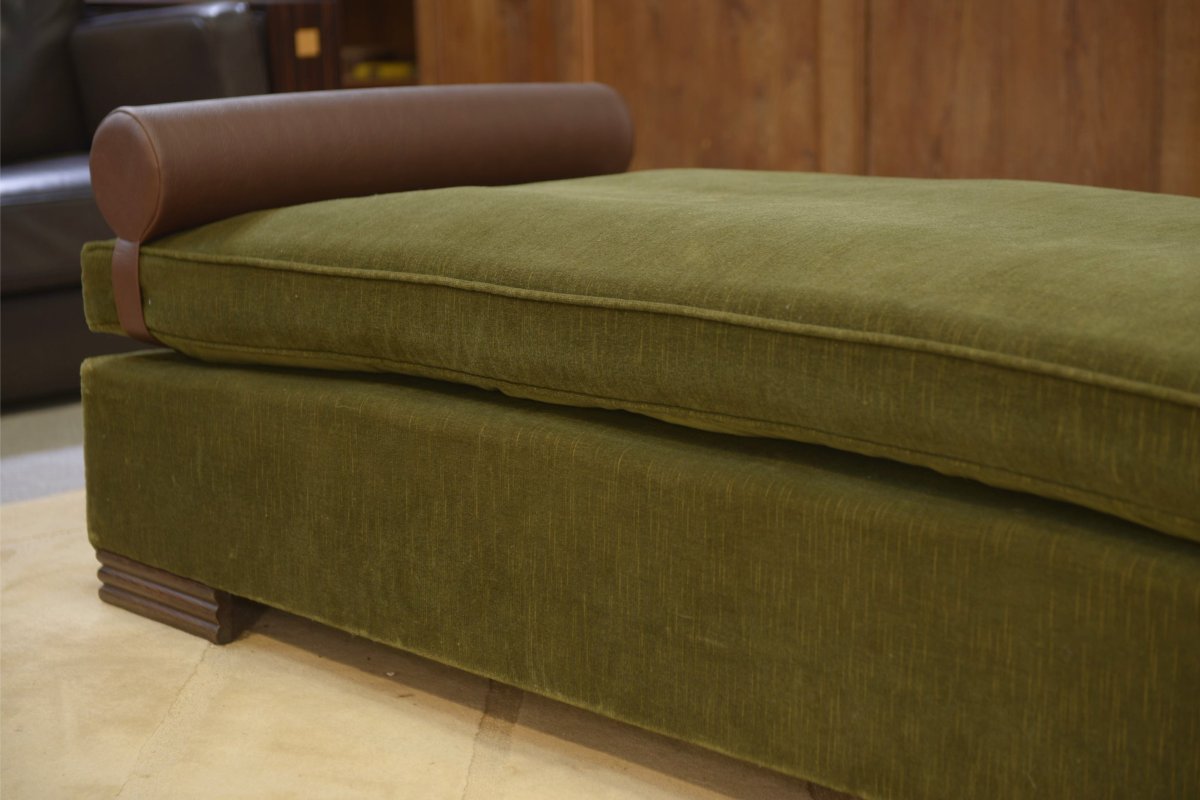 Sofa/daybed In The Style Of Eugène Printz, 1940s-photo-3