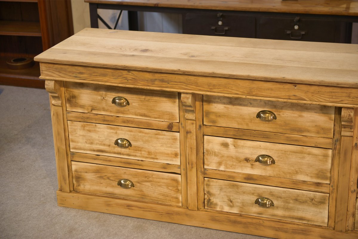 1950s 9-drawer Cabinet-photo-3