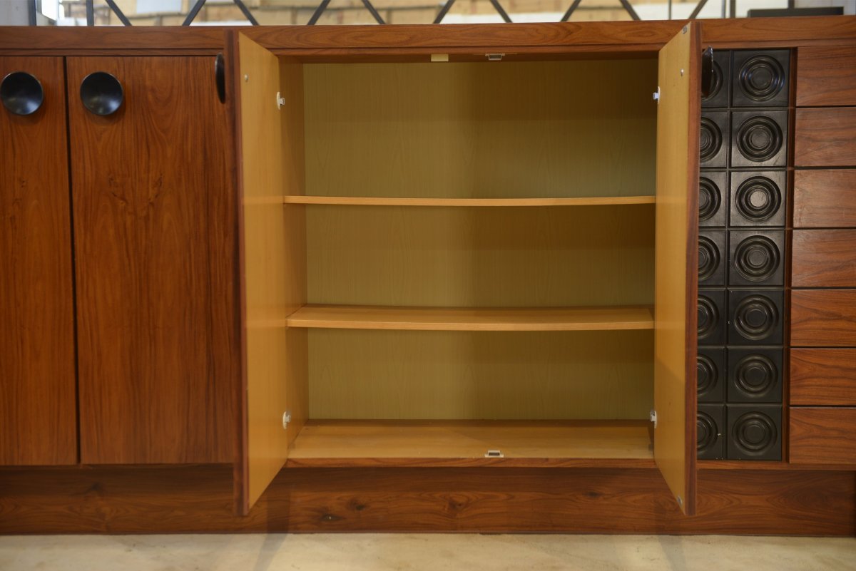 De Coene Brutalist Sideboard, 1970s-photo-7