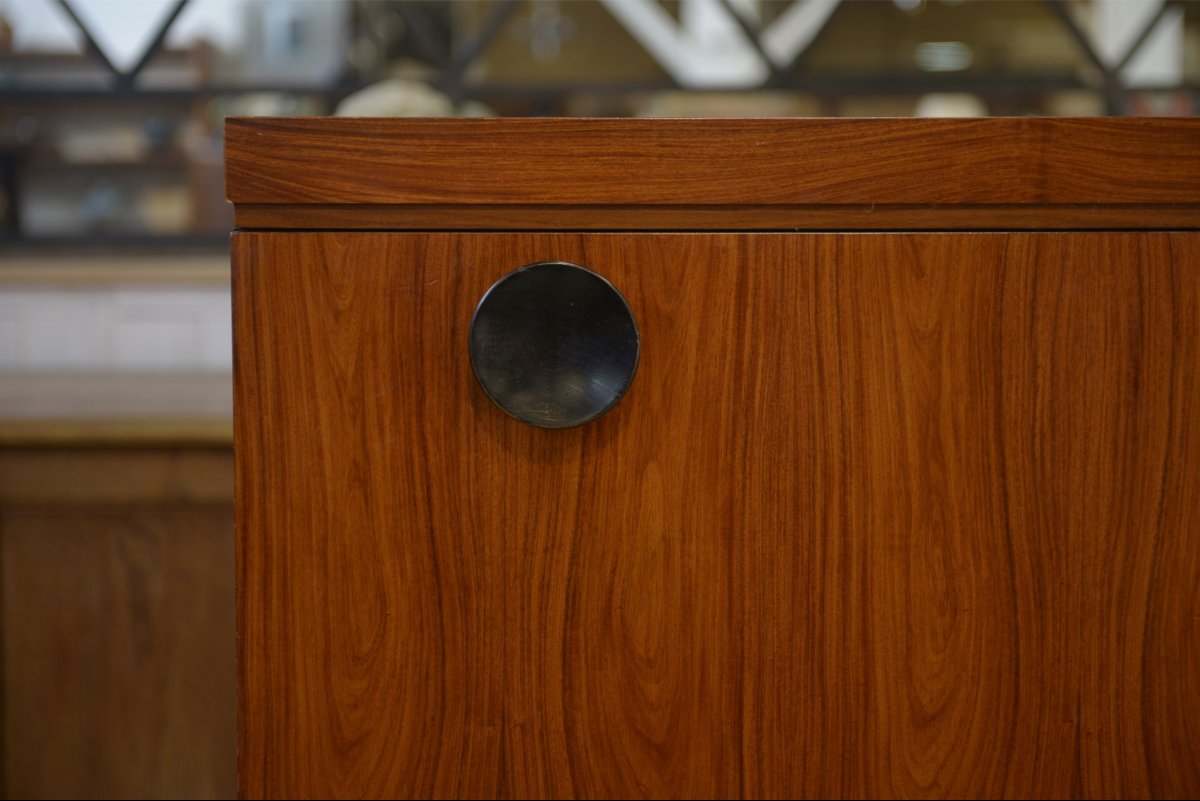 De Coene Brutalist Cabinet/bar, 1970s-photo-5
