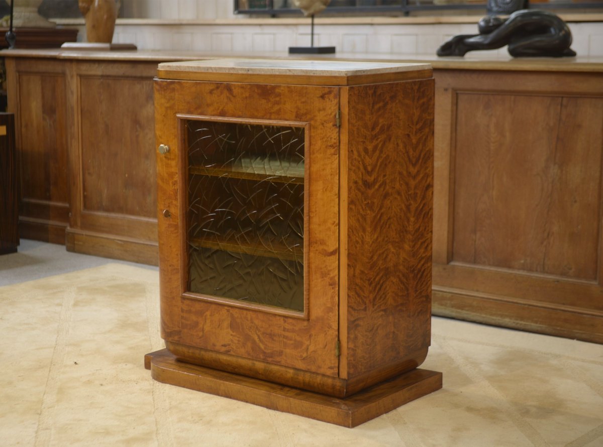 Art Deco Cabinet By Roger Bal, 1940s