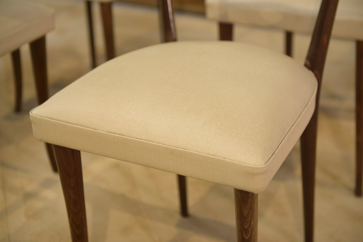 Set Of 6 Chairs By Sedie Friuli For Consorzio, Italy, 1960s-photo-1