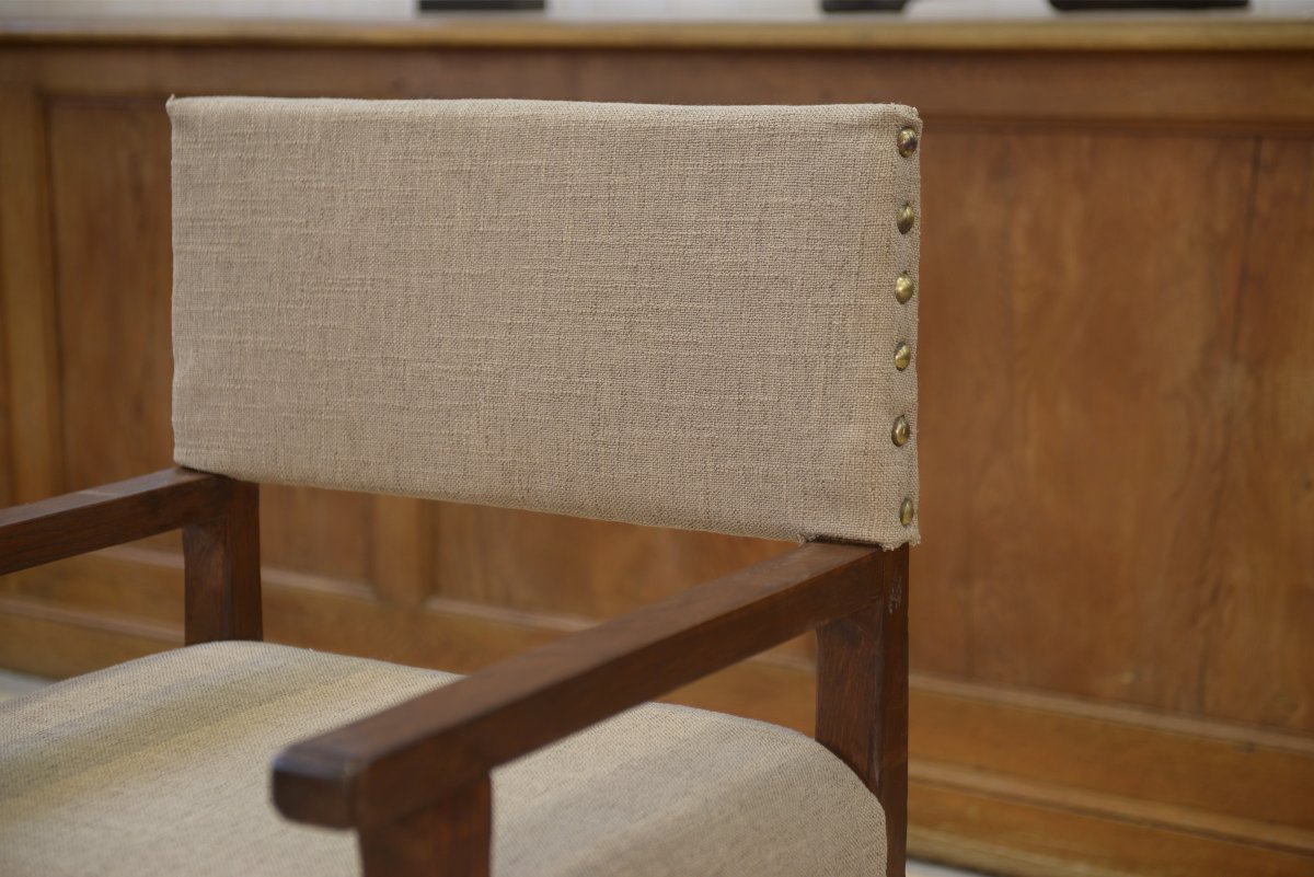 Pair Of Armchairs From The 1950s-photo-2
