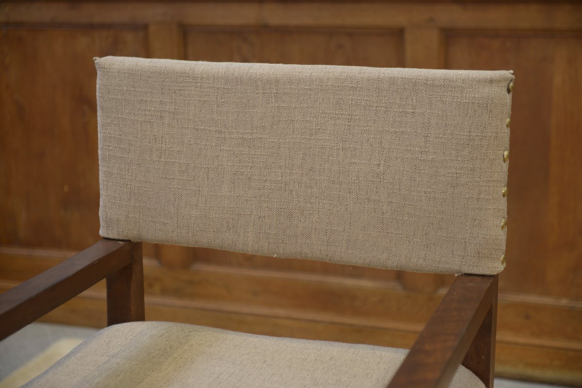Pair Of Armchairs From The 1950s-photo-7