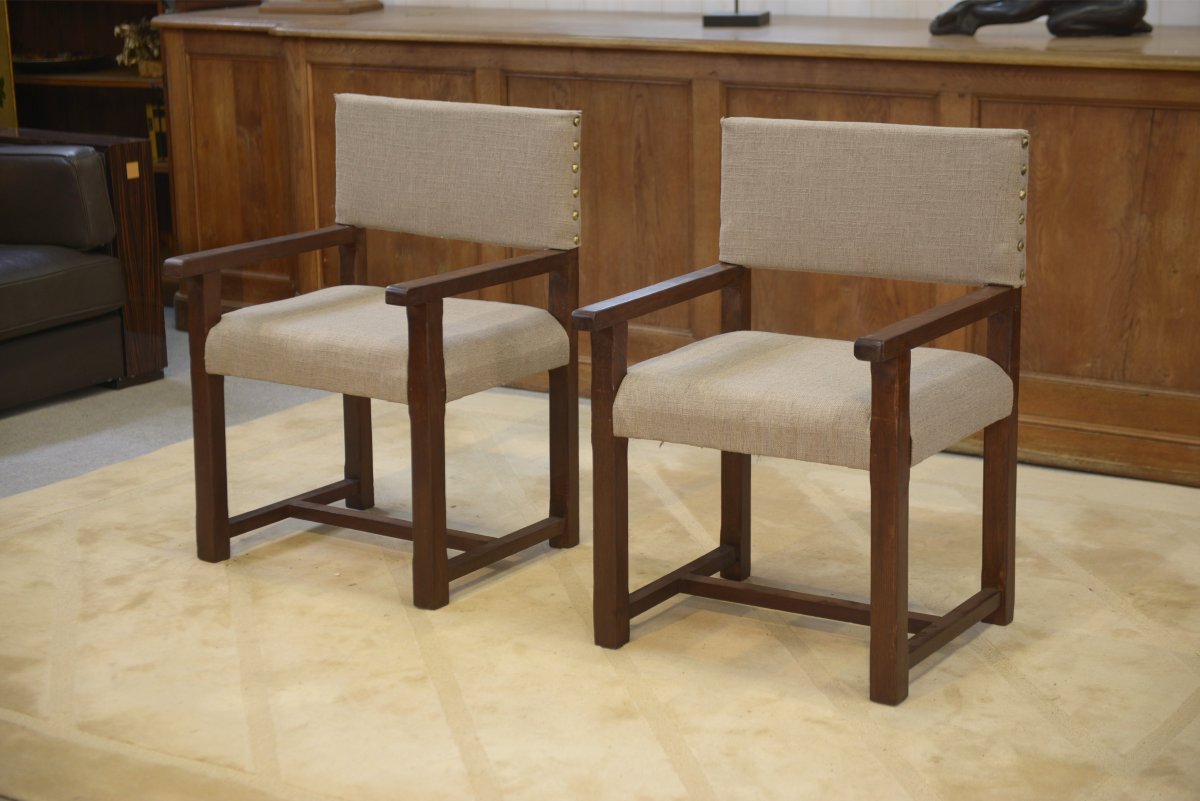 Pair Of Armchairs From The 1950s
