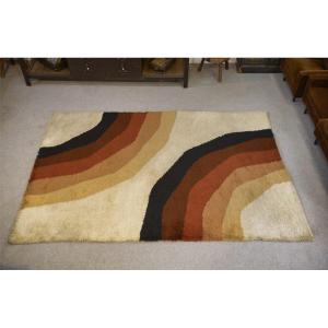 Rug Published By Herforder Teppiche Design Pop Art 1970's