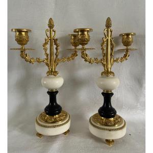 Pair Of Louis XVI Candelabra 