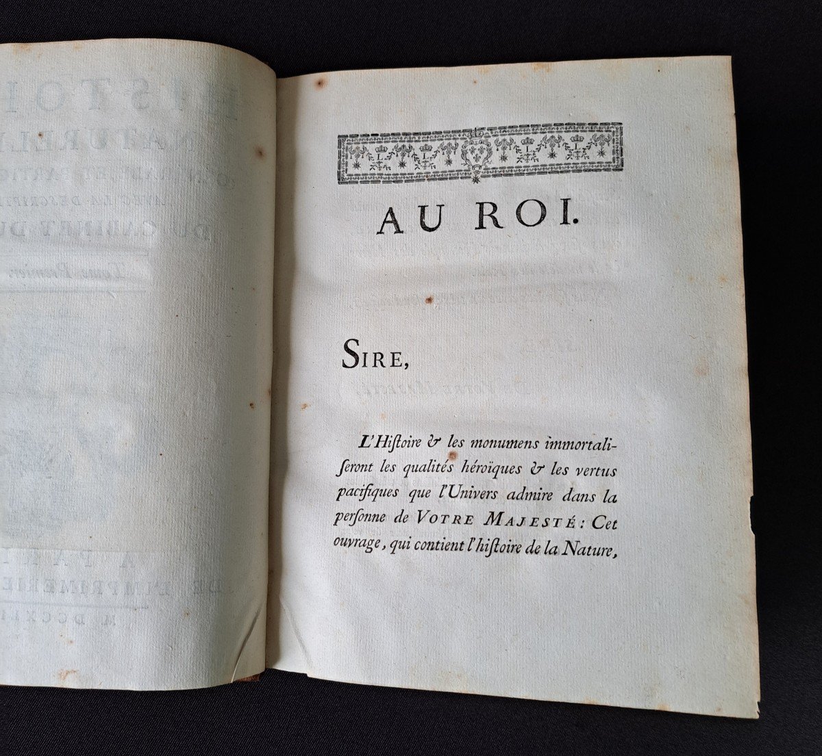 Buffon: Histoire Naturelle. 15 premiers volumes.  Edition originale 1749.-photo-3