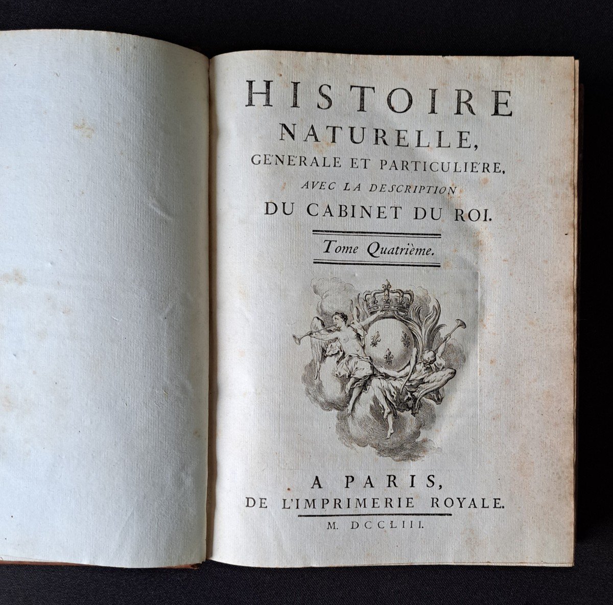 Buffon: Histoire Naturelle. 15 premiers volumes.  Edition originale 1749.-photo-5