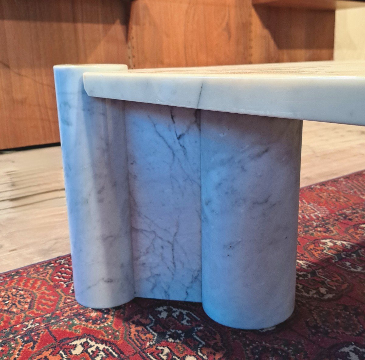 Marble Table By Gae Aulenti. Jumbo Model.-photo-1