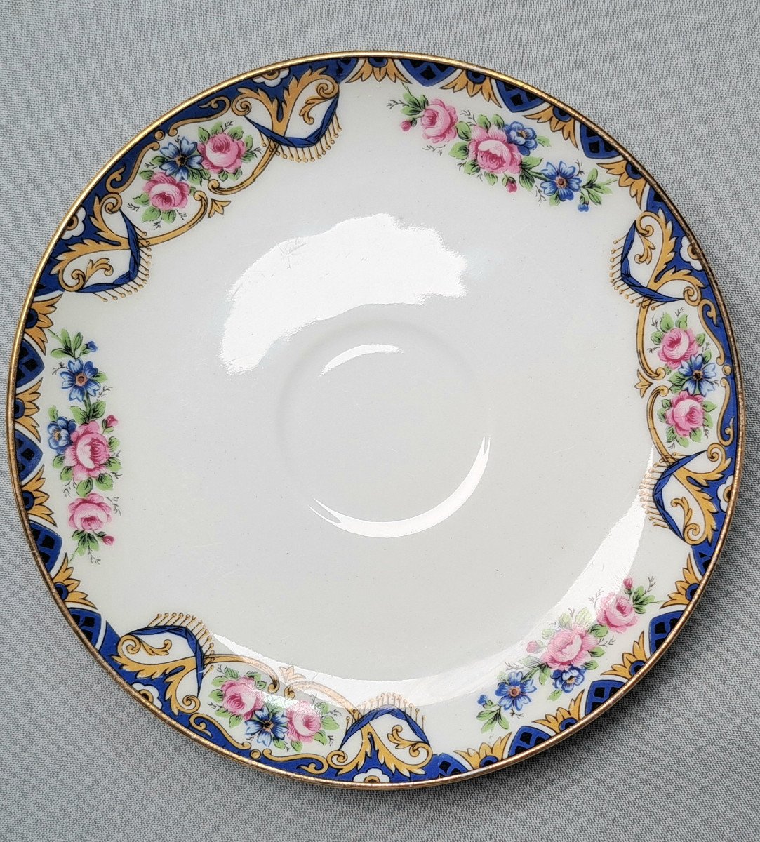 Service à Café De 28 Pièces Maison Salmon Porcelaine De Limoges-photo-3