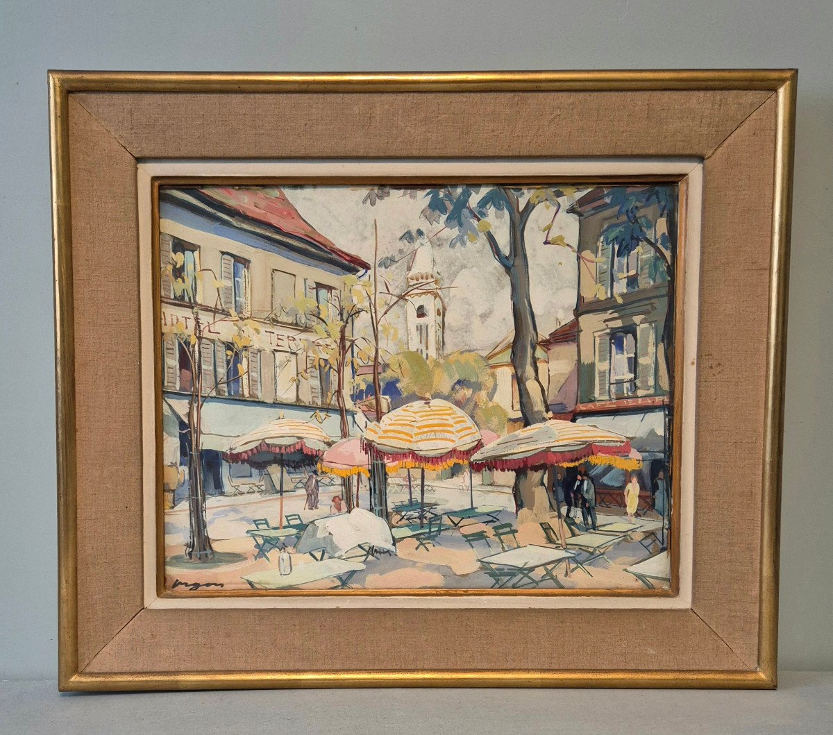 Montmartre Place Du Tertre: Jean Hugon.