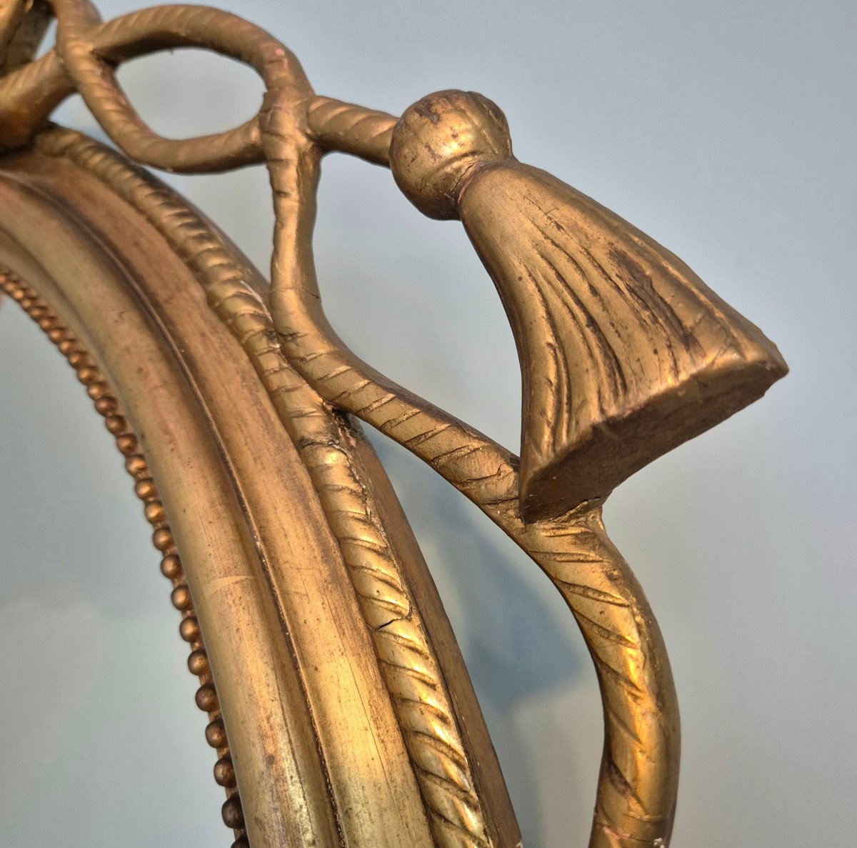 Grand Miroir Ovale.-photo-1