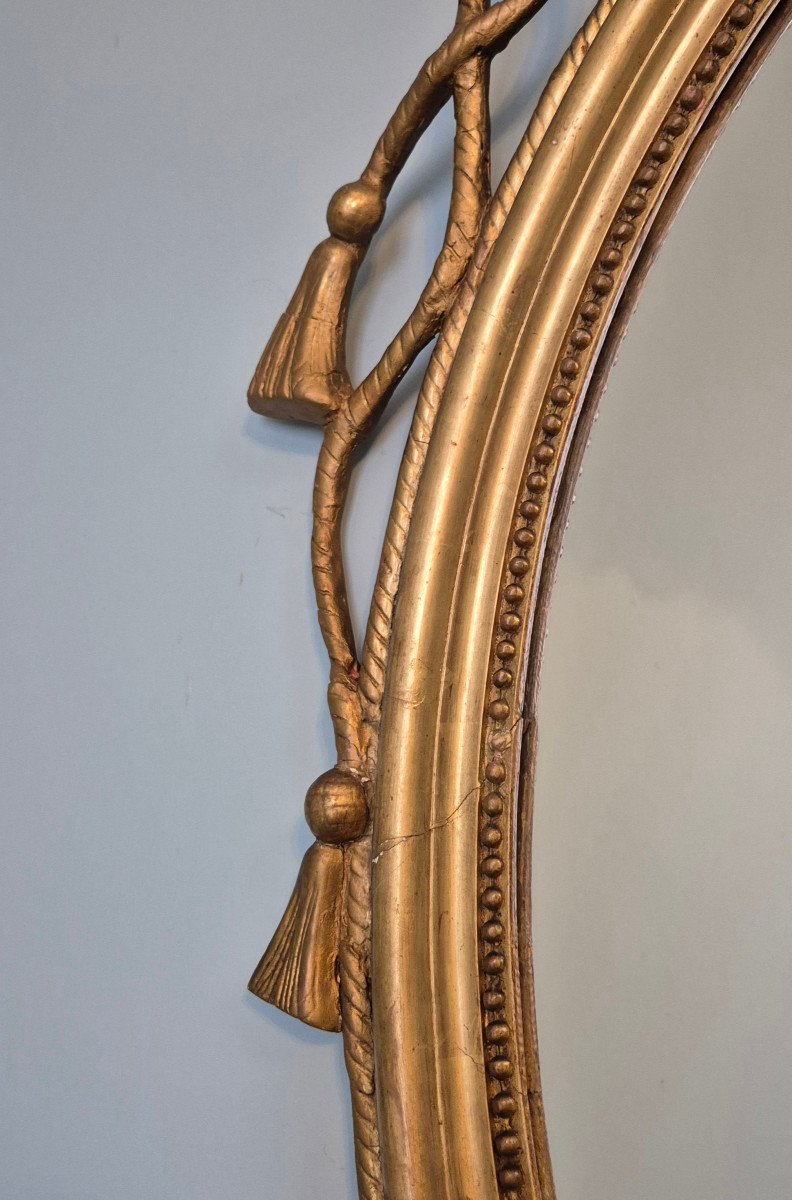 Grand Miroir Ovale.-photo-2