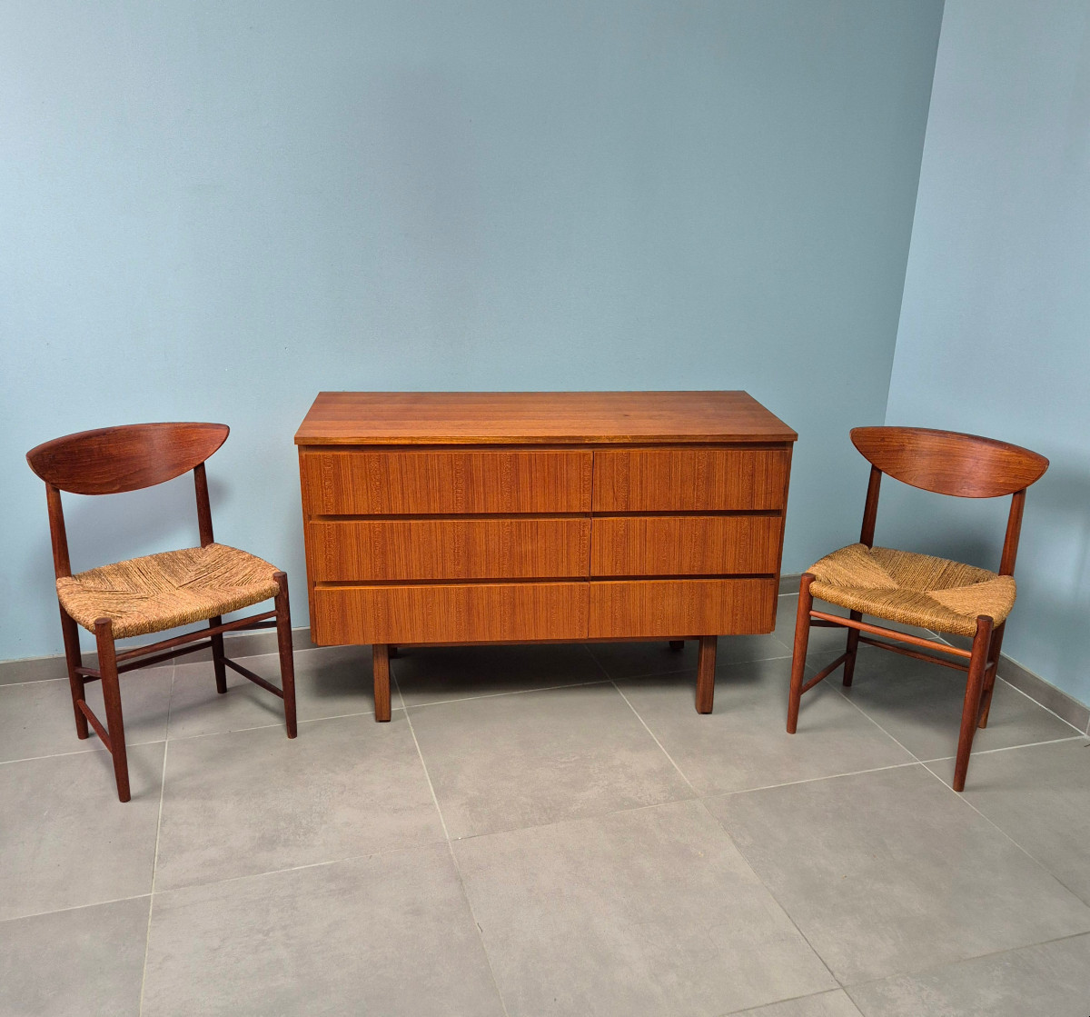 Pair Of Chairs By Peter Hvidt And Orla Mølgaard-nielsen. Model 316.-photo-5