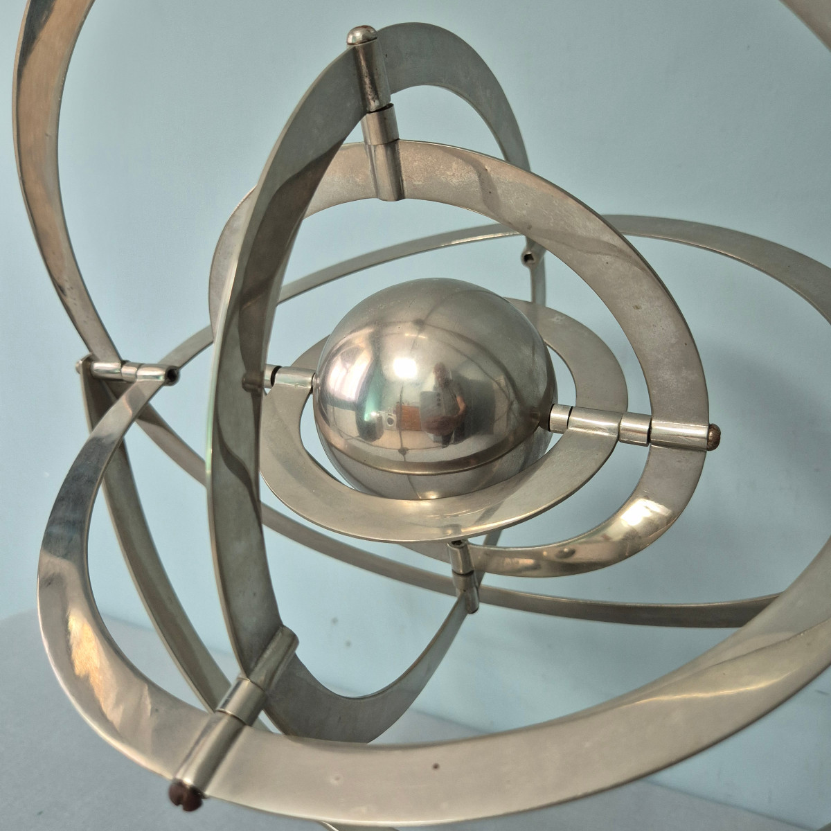 Aluminum Armillary Sphere.-photo-1