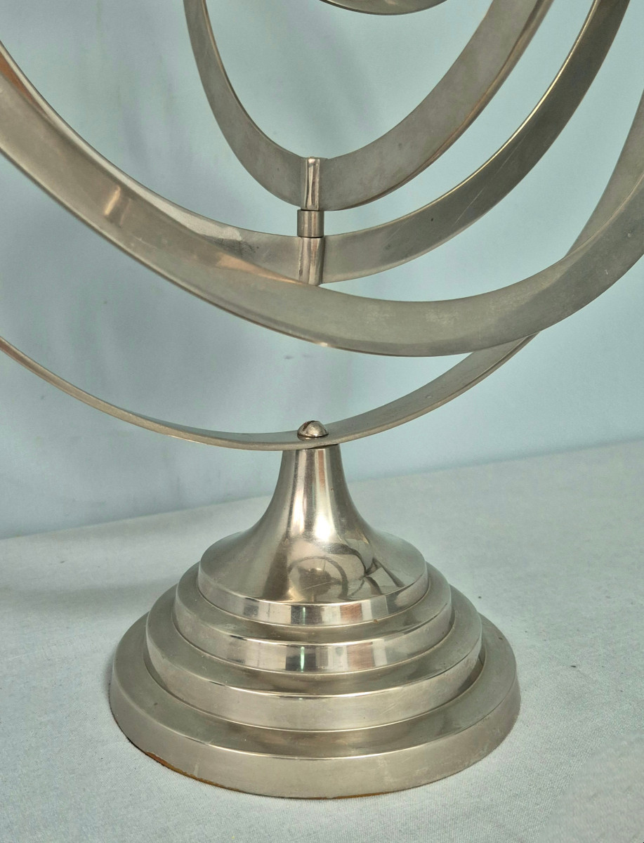 Aluminum Armillary Sphere.-photo-3