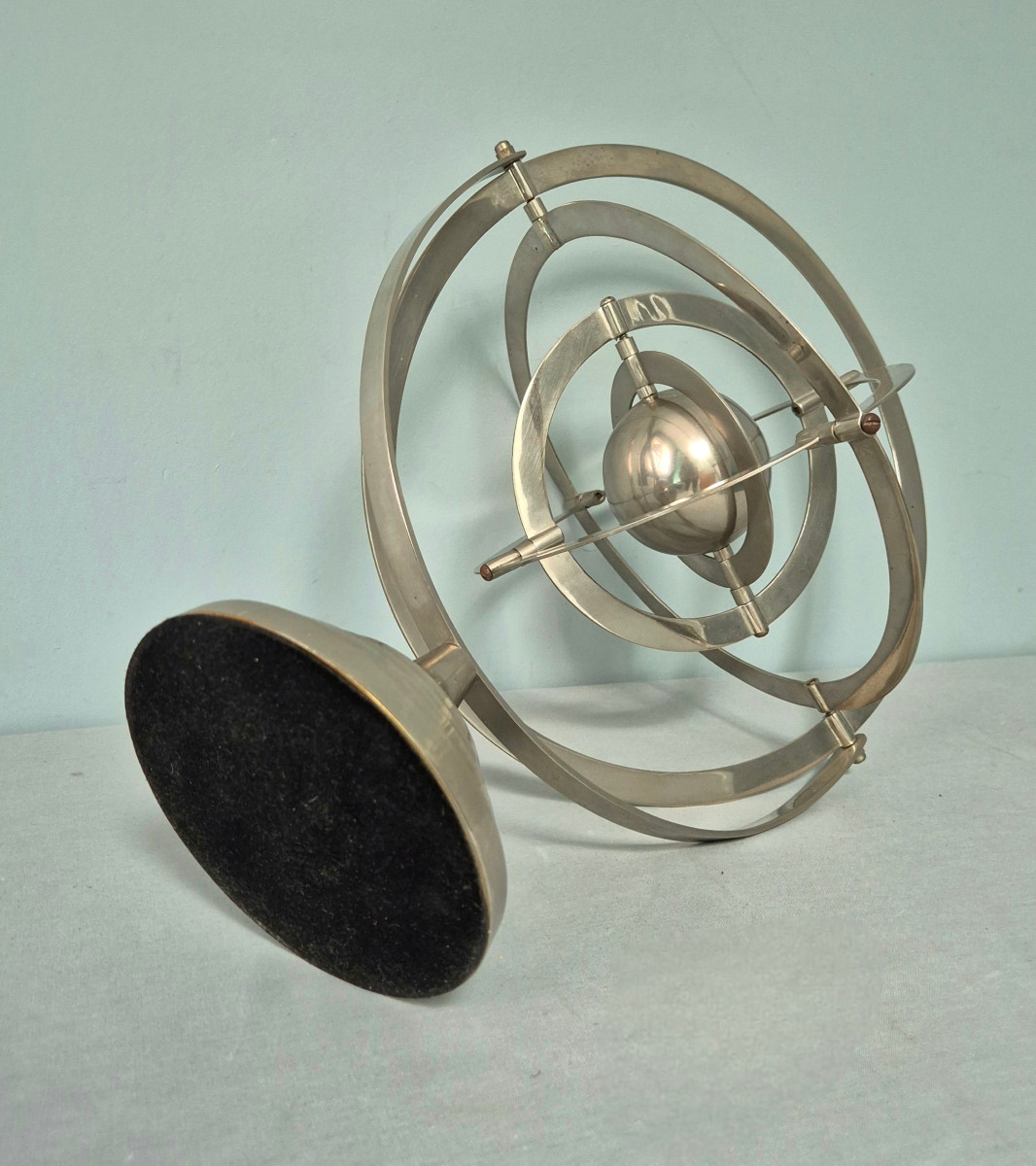 Aluminum Armillary Sphere.-photo-4