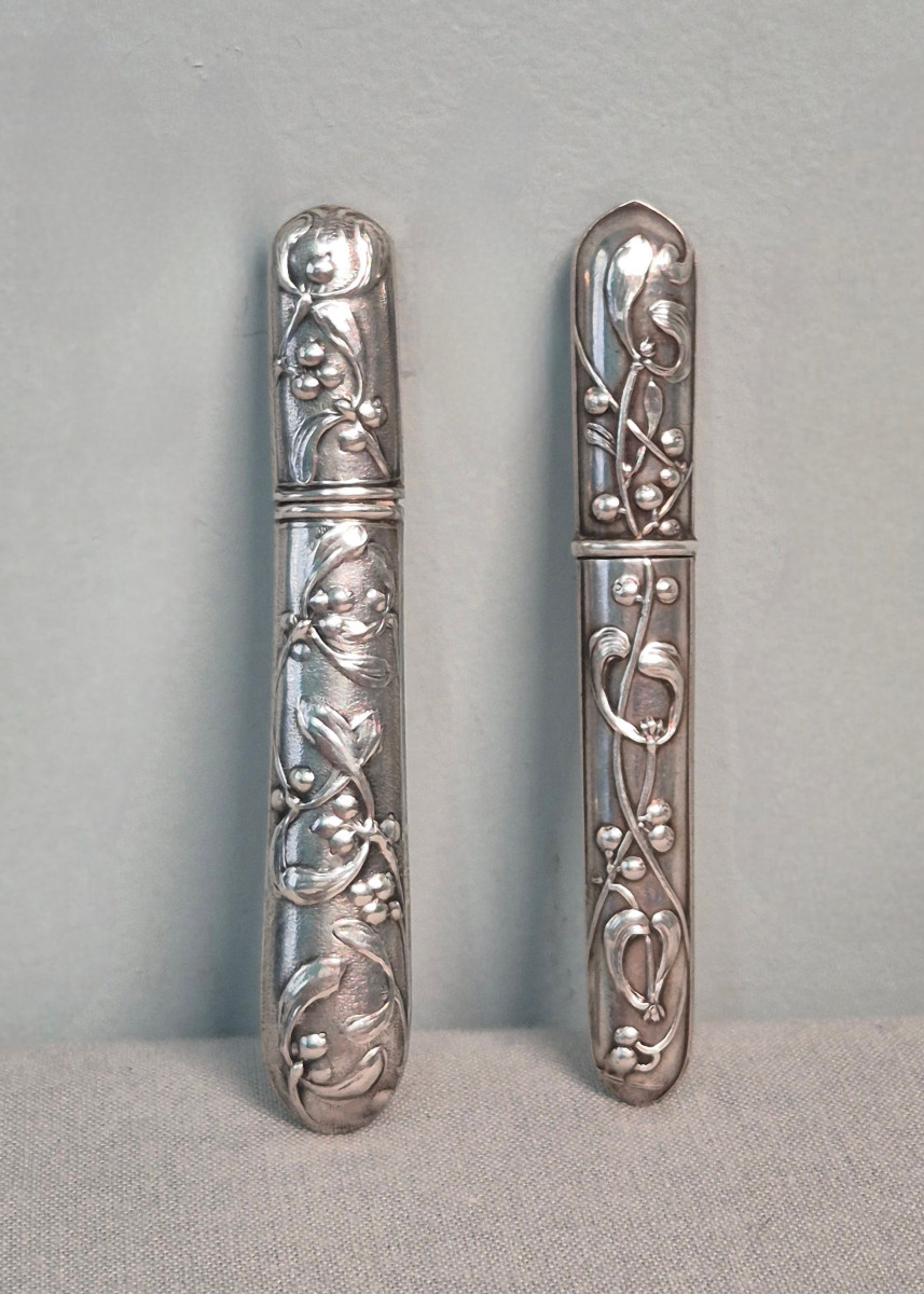 Silver Needle Cases.-photo-2