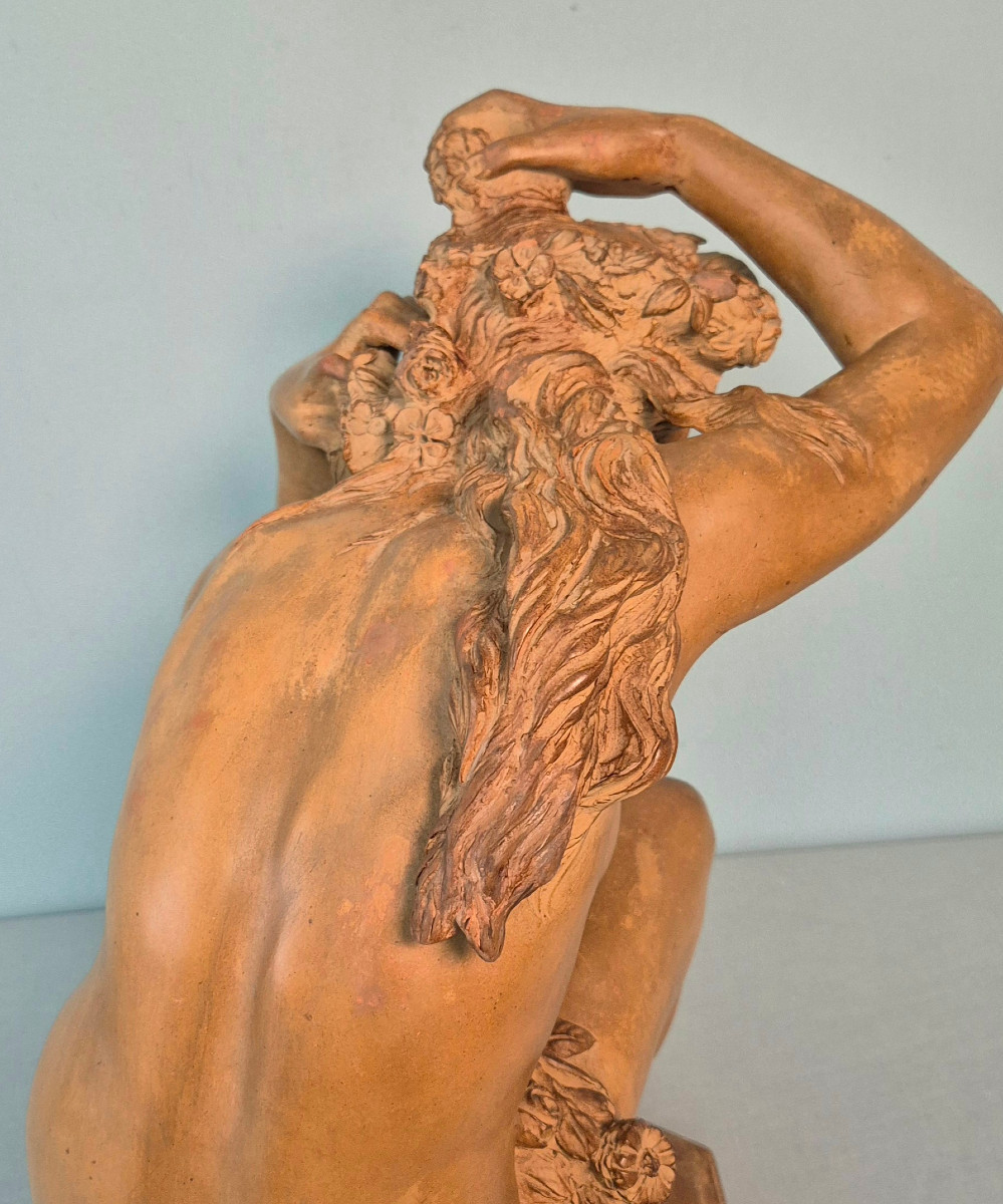 Nude Crouching: Flora By Carpeaux.-photo-4