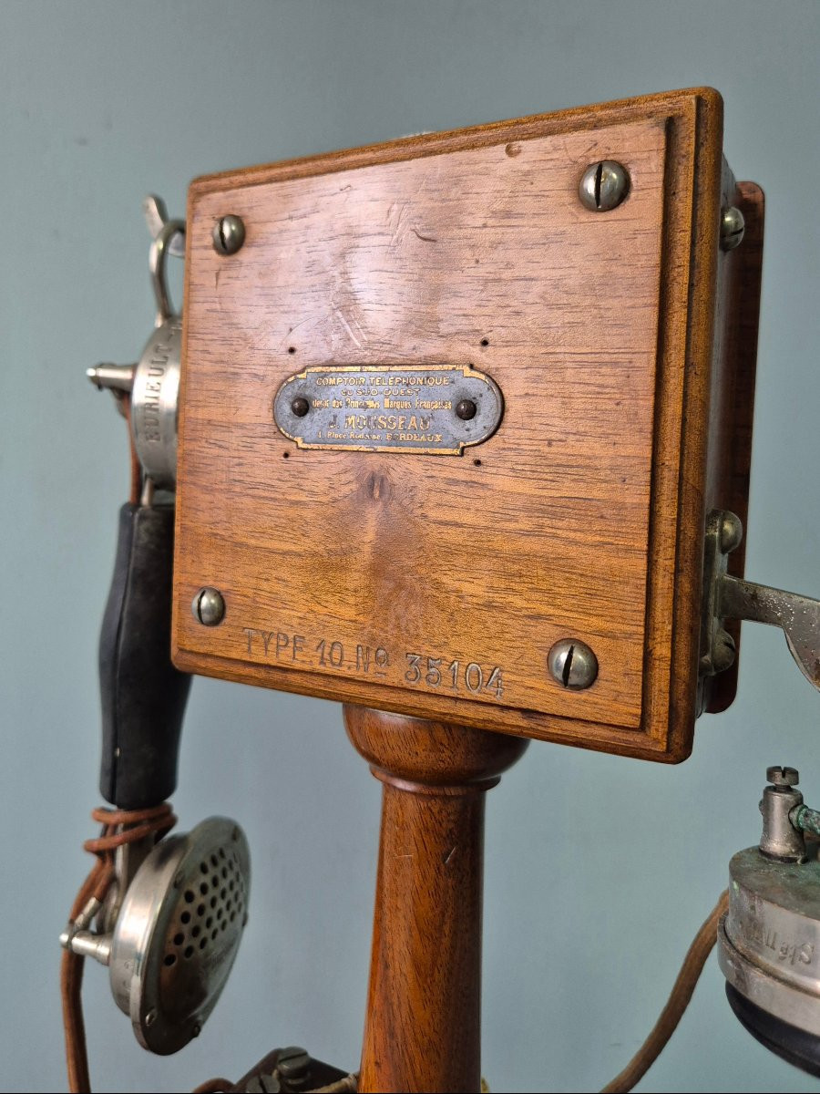 Ancien téléphone  Eurieult:  1900.-photo-6