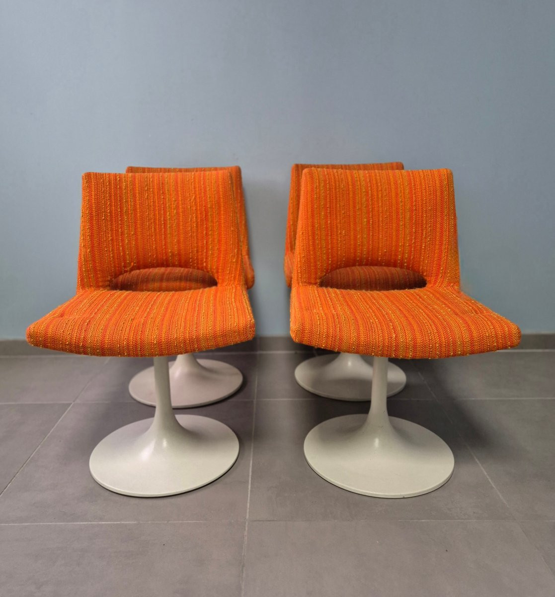 Tulip Chairs From The 1970s.-photo-5