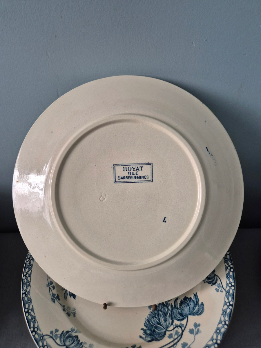 Sarreguemines Dinner Service. Royat Model.-photo-4