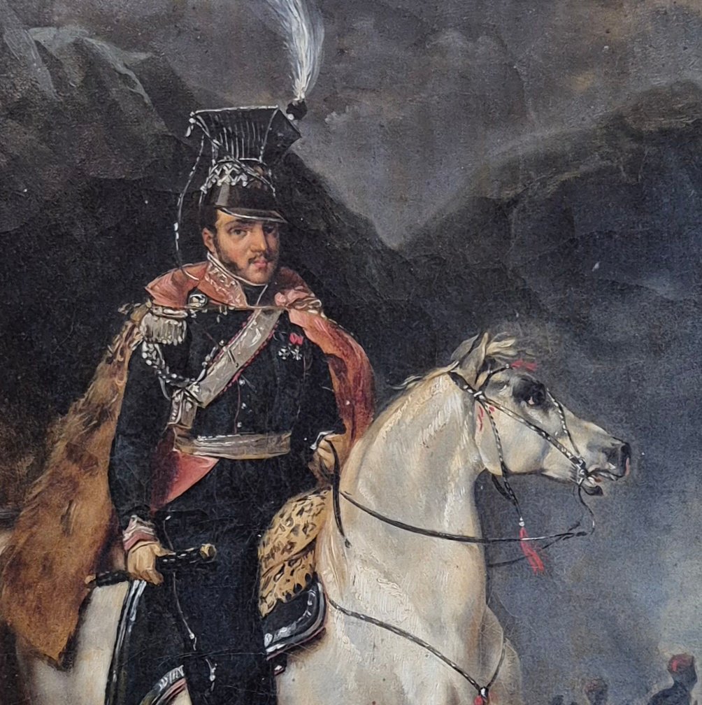 Portrait du Maréchal d'Empire Poniatowski.-photo-4