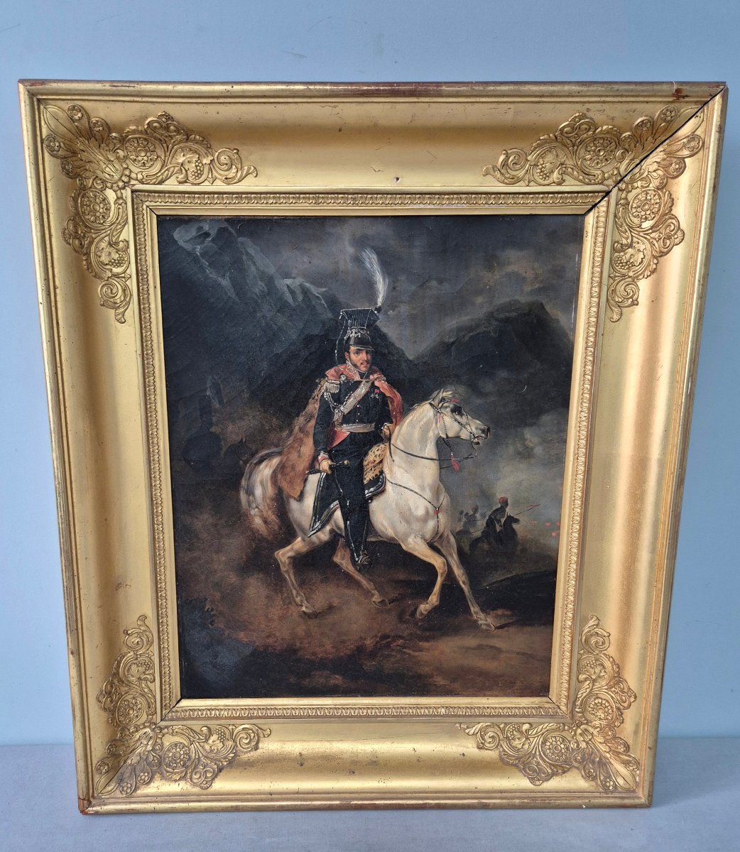 Portrait du Maréchal d'Empire Poniatowski.-photo-3