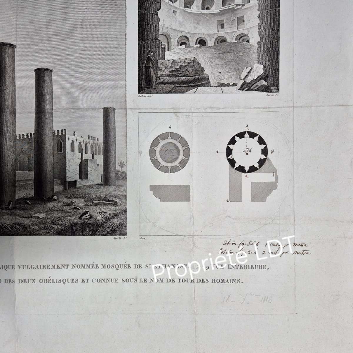 Description de L'Egypte: 4 planches d'Alexandrie.-photo-5