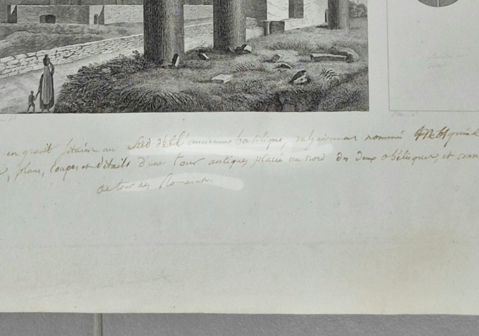Description de L'Egypte 1816: 4 planches d'Alexandrie.-photo-7