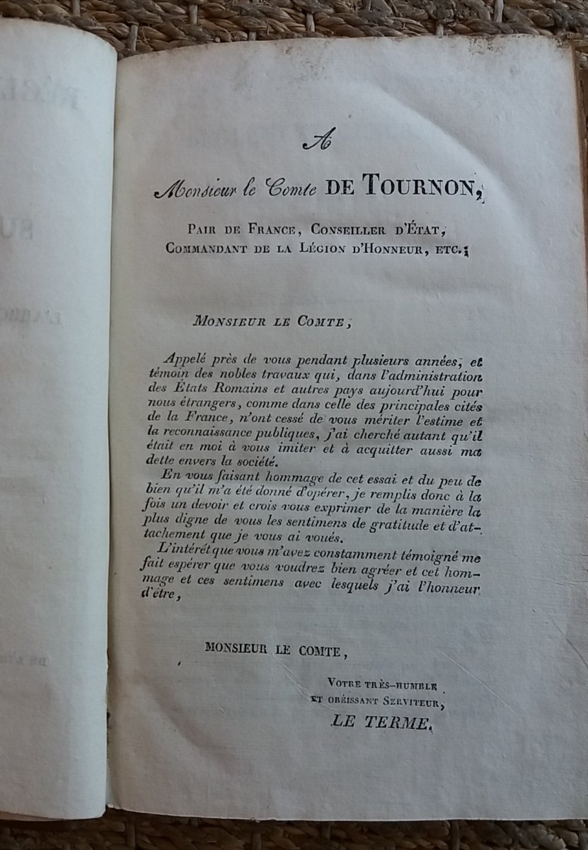 Règlement Des Marais De Marennes 1826 :  Charles Le Terme-photo-4