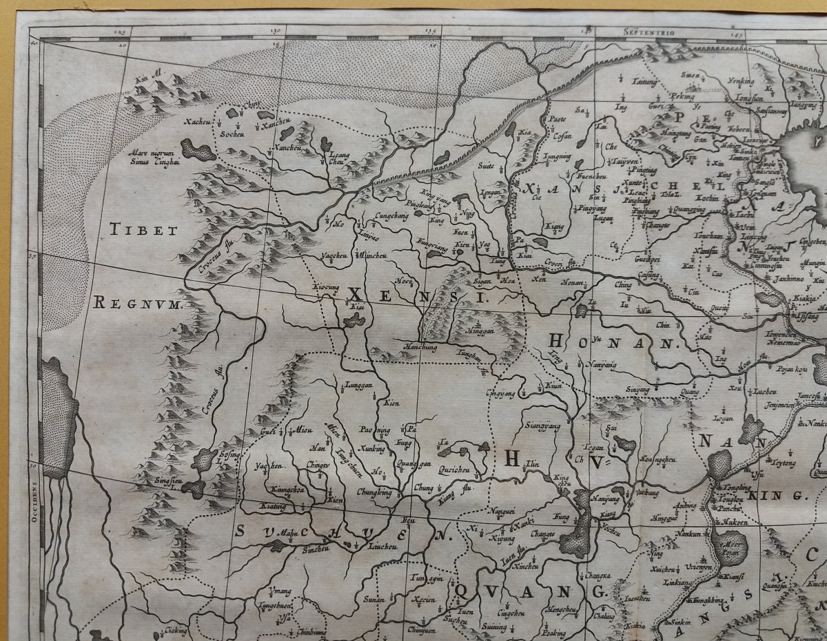 Map Of China: 17 Eme Century-photo-2