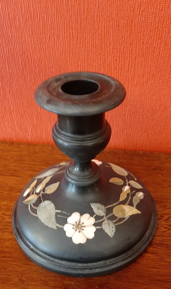 Candlesticks In Hard Stones: Flower Decorations-photo-2