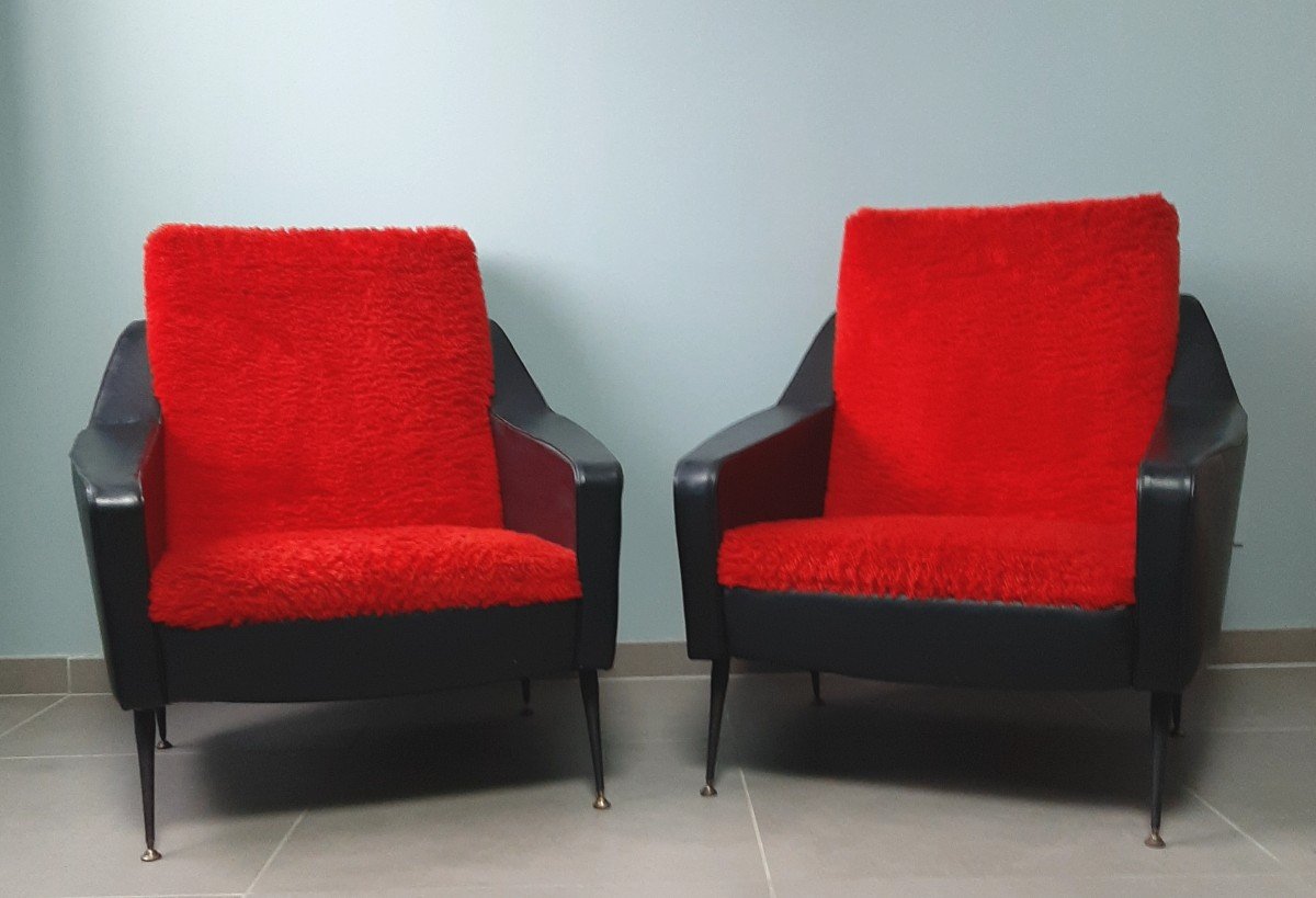 Rockabilly Armchairs: 1950s