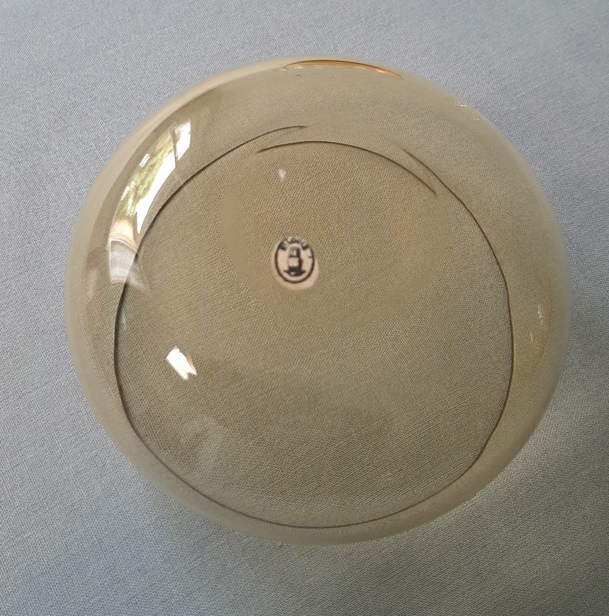 6 Rinces Doigts en Cristal Saint-Louis: étiquette papier-photo-2