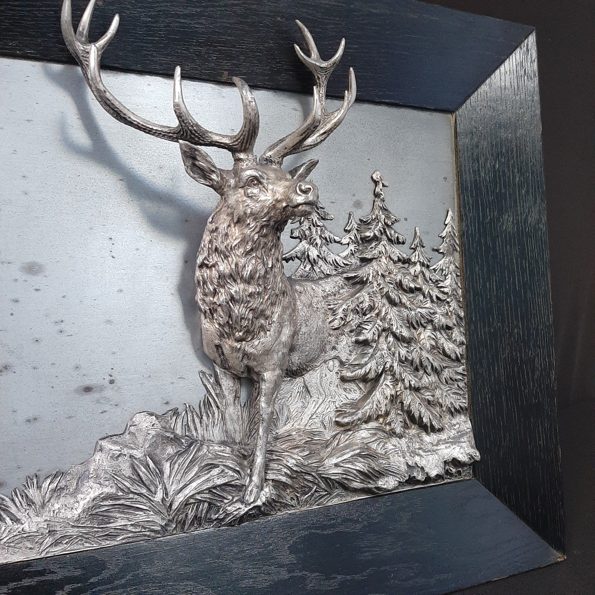 Deer: Silver Metal Board-photo-2
