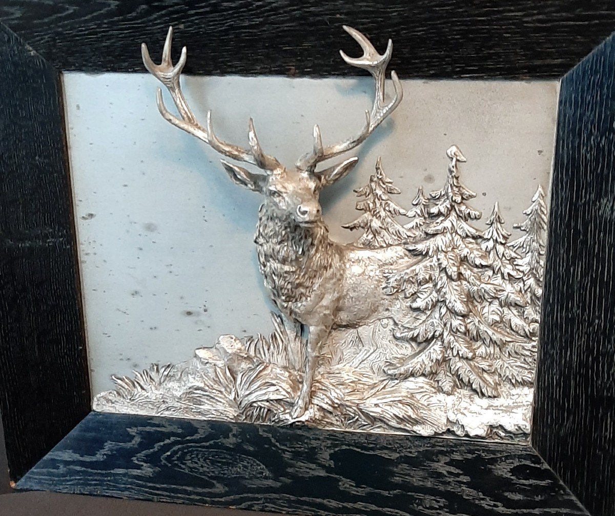 Deer: Silver Metal Board-photo-3