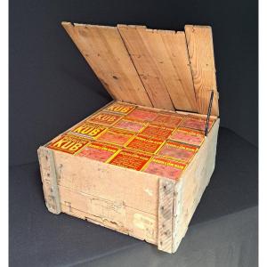 Kub:  Set Of 32 Boxes In Original Wooden Crates. 1944