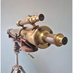 Importante lunette astronomique: 180 cm