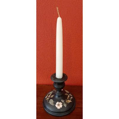 Candlesticks In Hard Stones: Flower Decorations