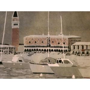 Venise par Patrick Procktor