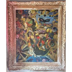 Abstraction Figuration By Ludwik Klimek “carnival”