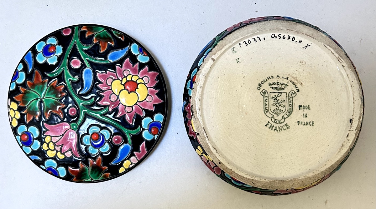 boite bonbonnière en émaux de longwy-photo-1