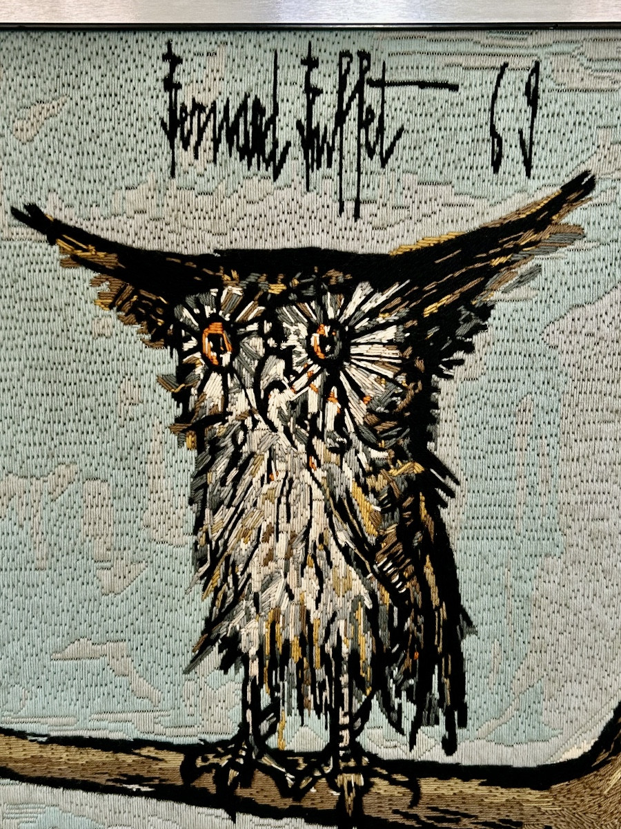 tapisserie la chouette - Bernard Buffet 1969-photo-2