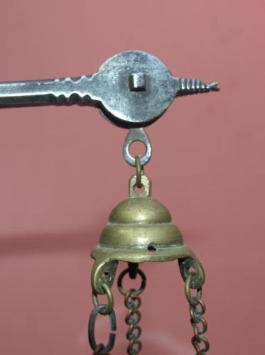 Small Balance Flails 17-18th Century Wrought Iron-photo-2