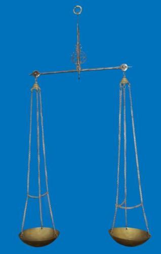 Small Balance Flails 17-18th Century Wrought Iron-photo-3