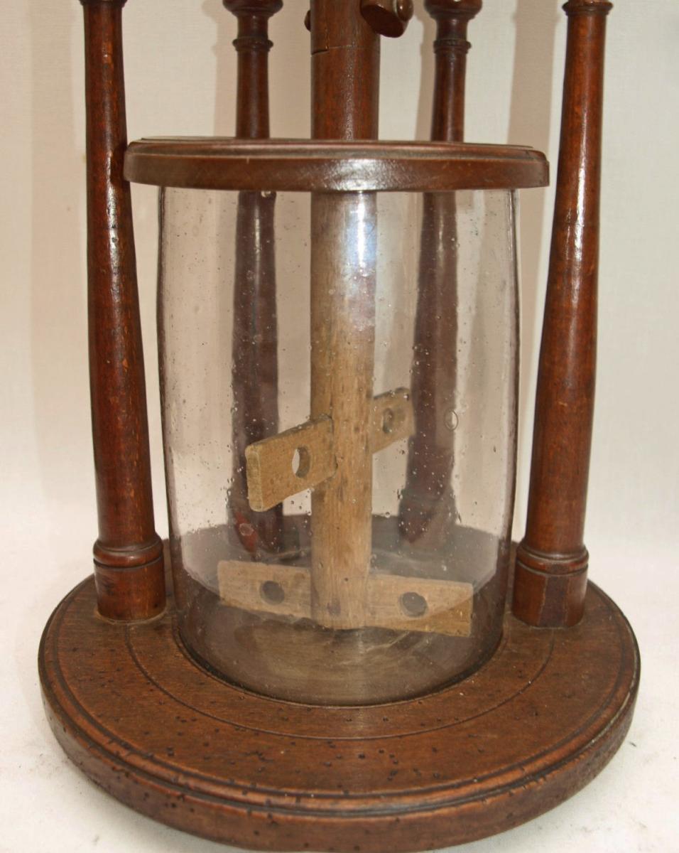 Big Butter Churn In Wood - 19th Century-photo-3