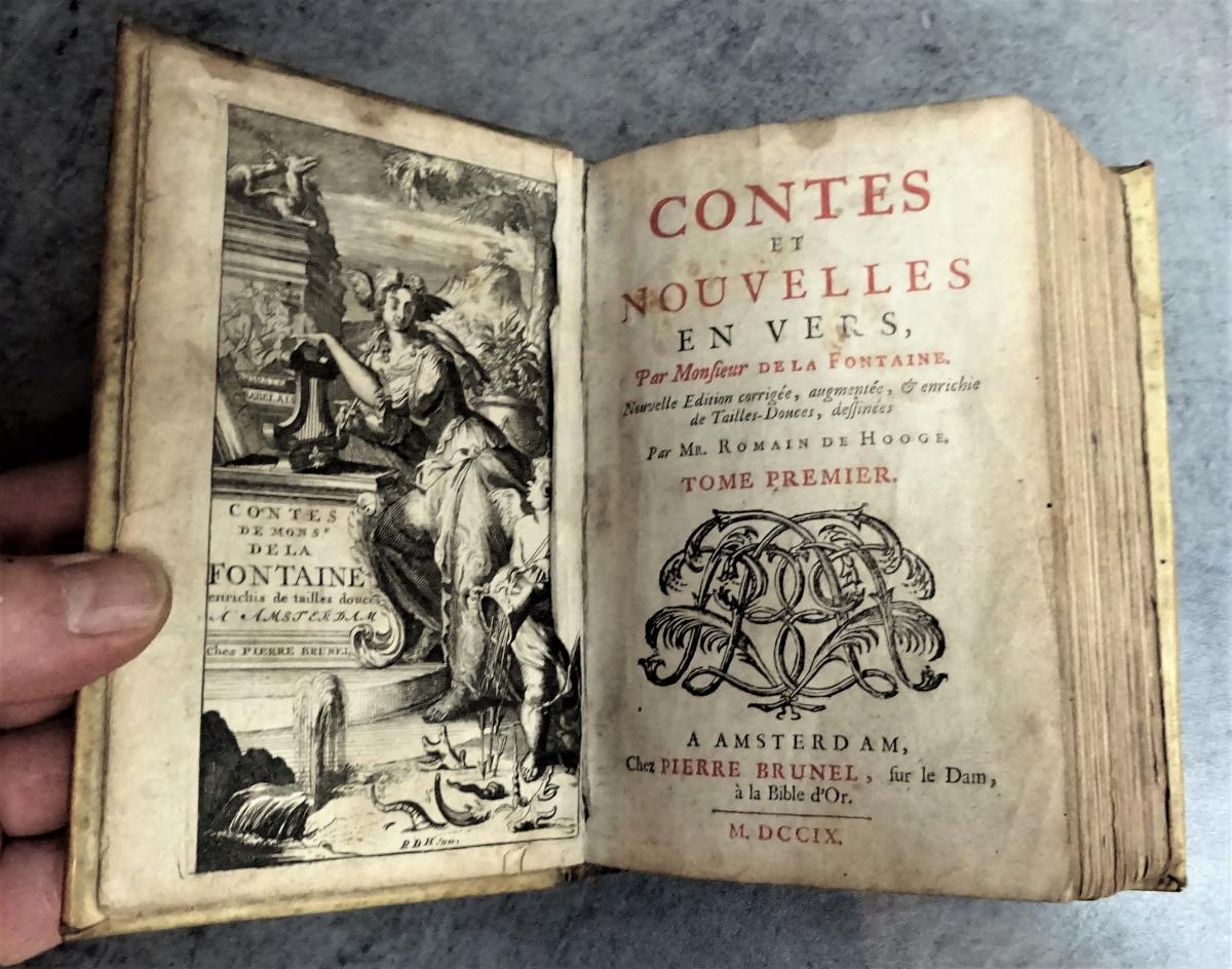 Jean De La Fontaine - Contes Et Nouvelles En Vers - 1709